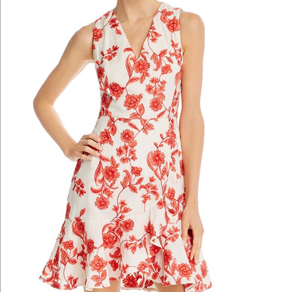 Rebbeca Taylor Embroidered floral dress.size 8
New with tag.